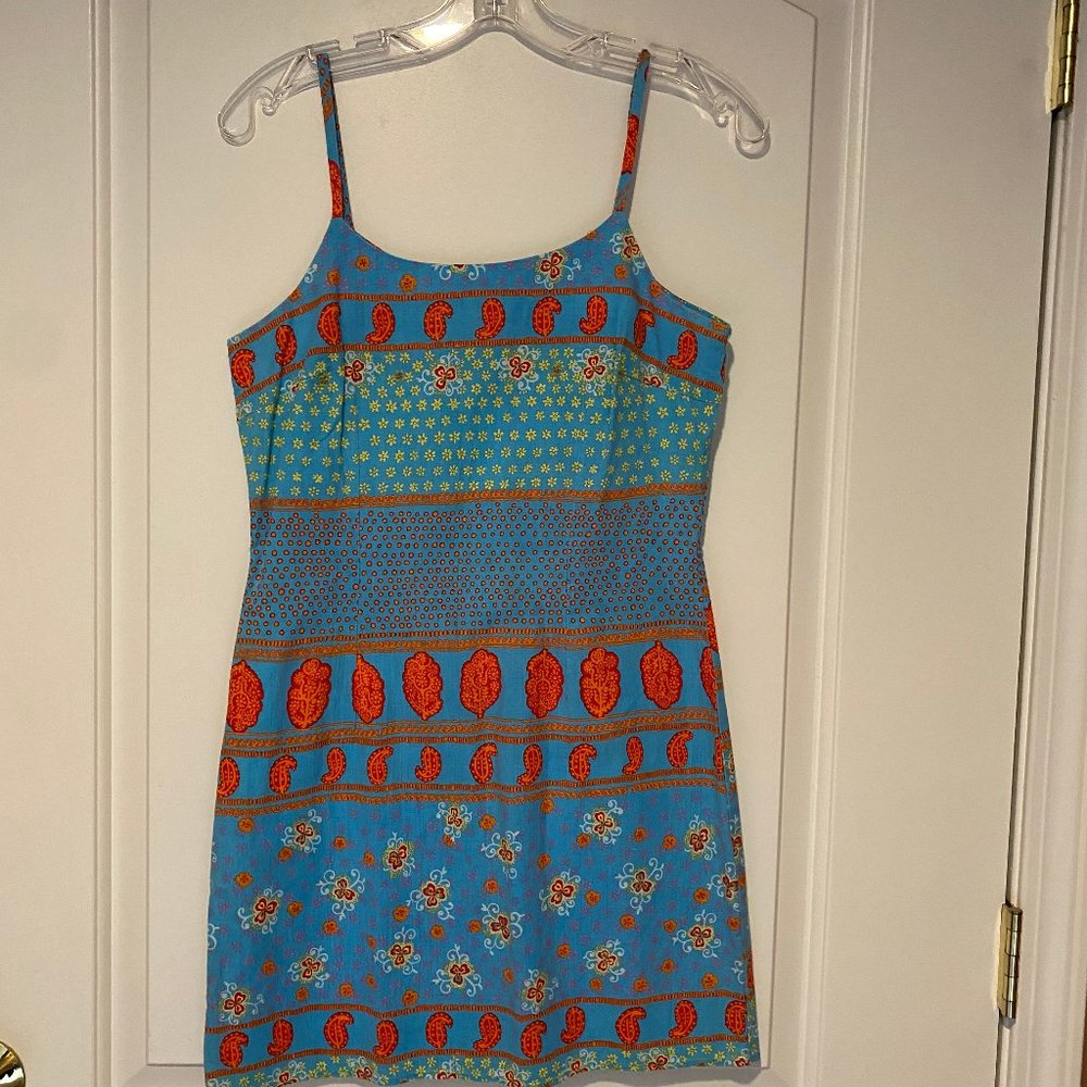 Blue/Orange Multi Sundress